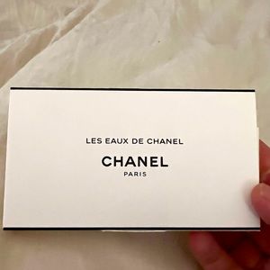 Les Eaux De Chanel fragrance wardrobe, set of 6 tester sized samples brand new!!